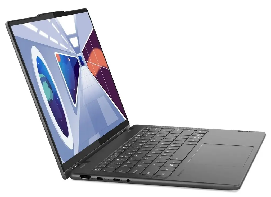 Ноутбук Lenovo Yoga 7 14ARP8 (14"/2.8K/Ryzen 7 7735U/16GB/1TB/AMD Radeon/Win 11), серый на tehnoparc.md Ноутбук Lenovo Yoga 7 14ARP8 (14"/2.8K/Ryzen 7 7735U/16GB/1TB/AMD Radeon/Win 11), серый