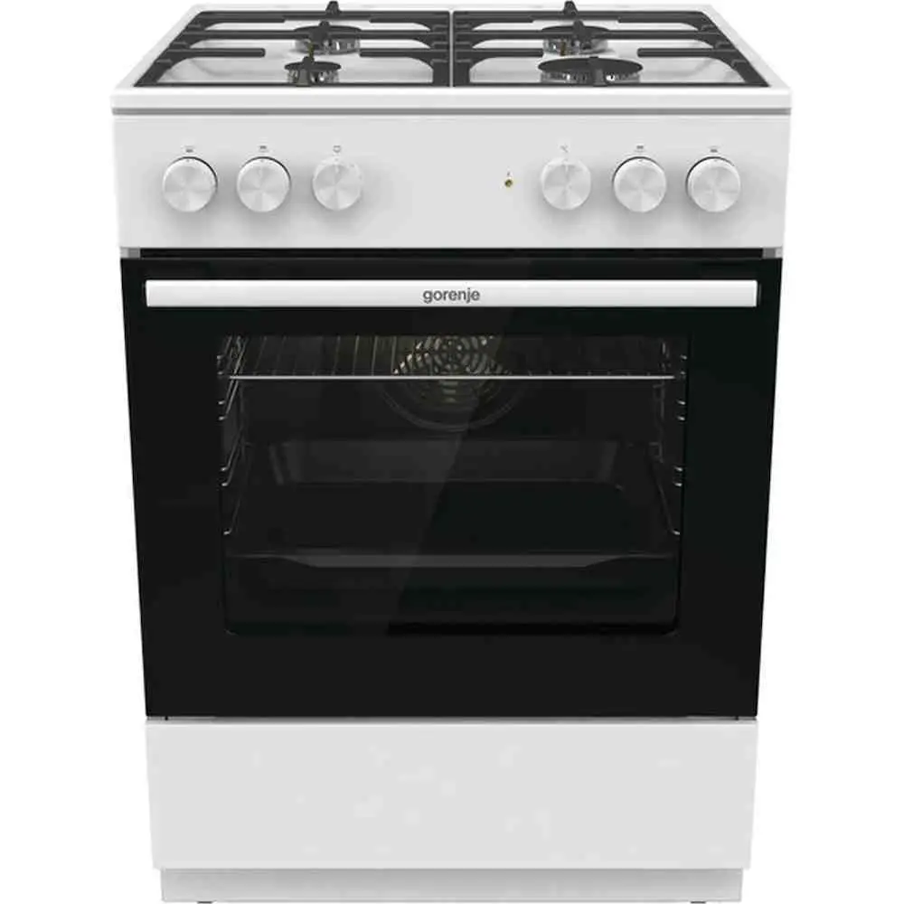 Газовая плита Gorenje GK6A40WFFM, белый на tehnoparc.md Газовая плита Gorenje GK6A40WFFM, белый
