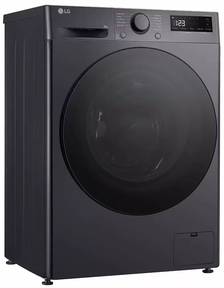 Maşină de spălat rufe LG F2WR508S2M, negru