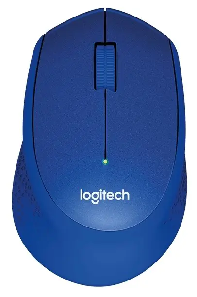 Mouse Logitech M330 Silent Plus, albastru