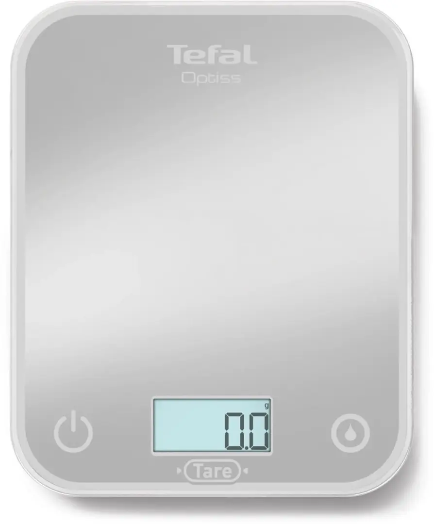 Весы кухонные Tefal BC50U4V0, серебристый, серебристый