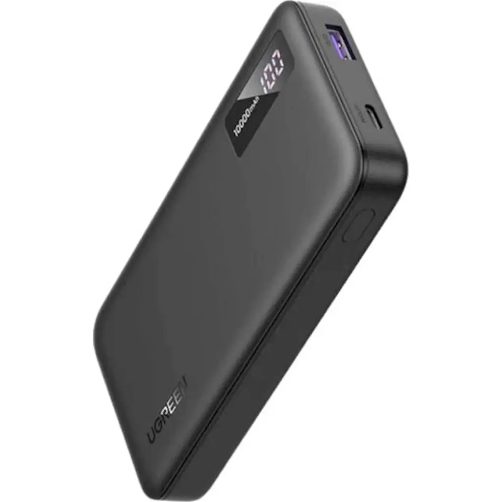 Внешний аккумулятор Ugreen 10000mAh 22.5W, черный на tehnoparc.md Внешний аккумулятор Ugreen 10000mAh 22.5W, черный