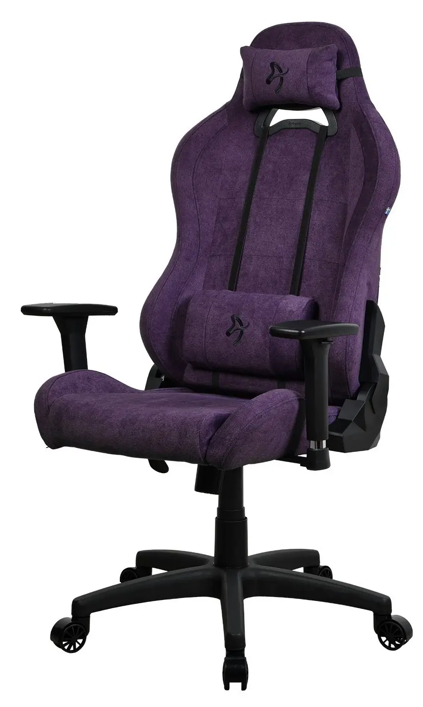Геймерское кресло Arozzi Torretta Soft Fabric, фиолетовый