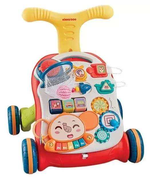 Ходунок Kikka Boo 2in1 Play & Grow, красный