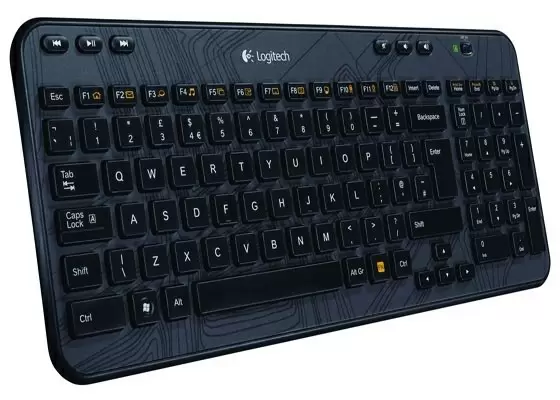 Клавиатура Logitech Wireless Keyboard K360, черный