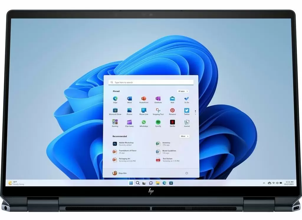 Ноутбук HP Spectre x360 14-eu0000ci (14.0"/2.8K Touch/Core Ultra 7-155H/32GB/2TB/W11H6), синий