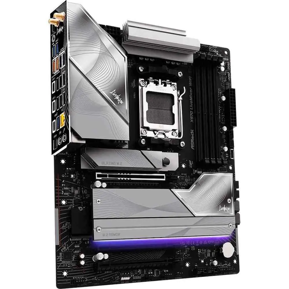 Placă de bază ASRock X870 Livemixer Wi-Fi pe tehnoparc.md Placă de bază ASRock X870 Livemixer Wi-Fi