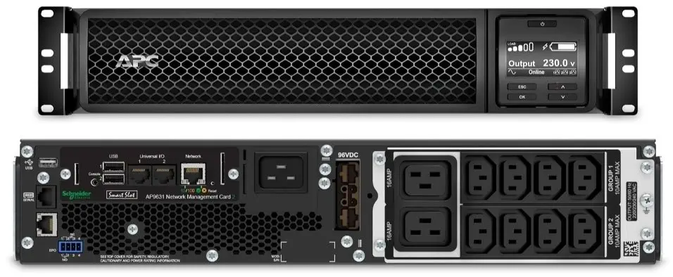 Источник бесперебойного питания APC SRT3000RMXLI-NC на tehnoparc.md Источник бесперебойного питания APC SRT3000RMXLI-NC