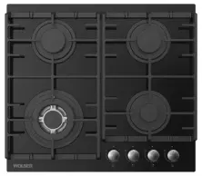 Plită incorporabilă cu gaz Wolser WL-BRD 6400 GBN, negru