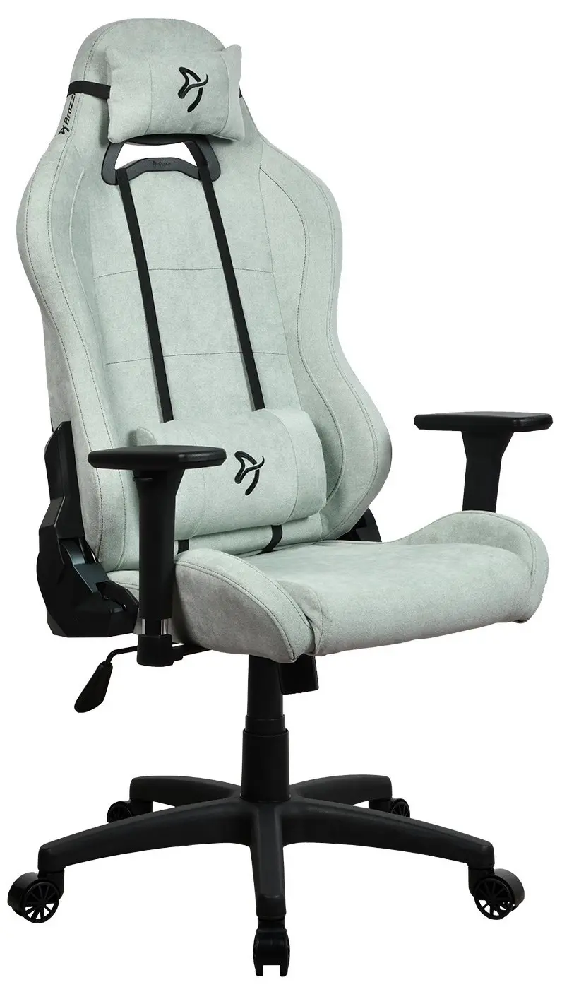 Геймерское кресло Arozzi Torretta Soft Fabric, зеленый