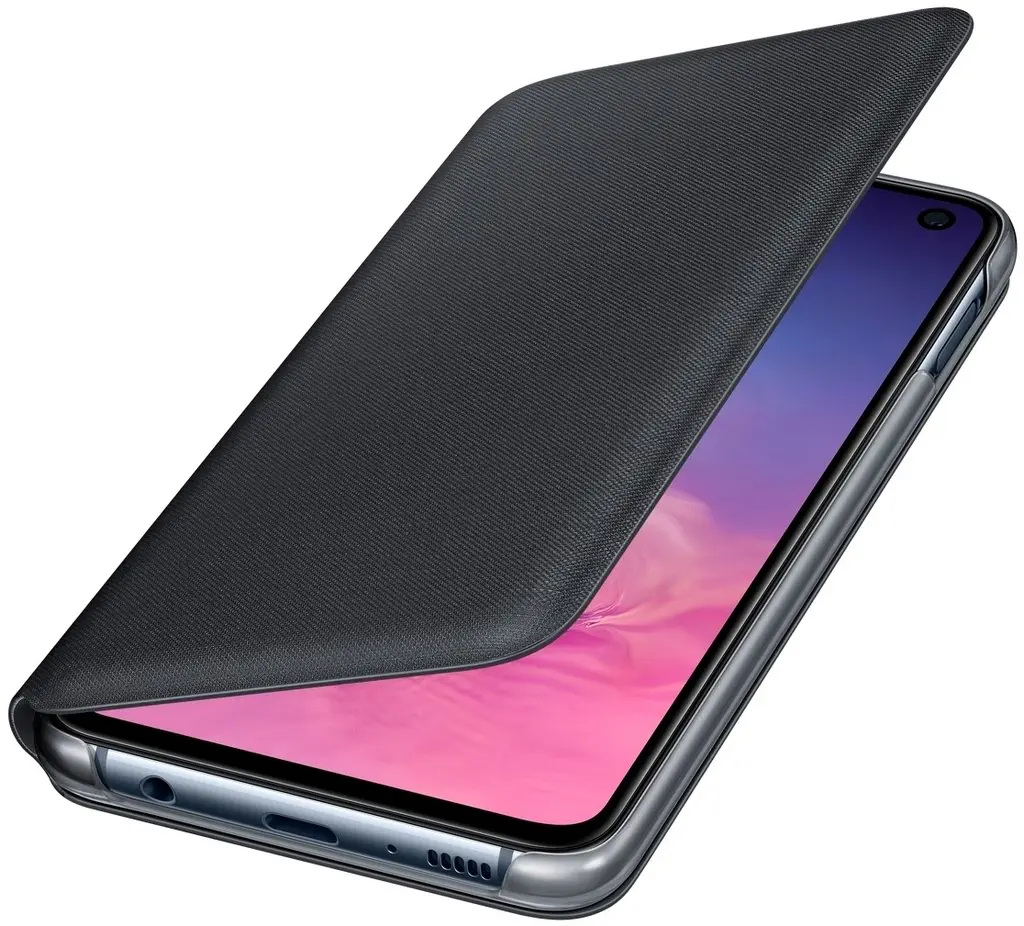 Чехол Samsung Led Flip Wallet Galaxy S10E, черный