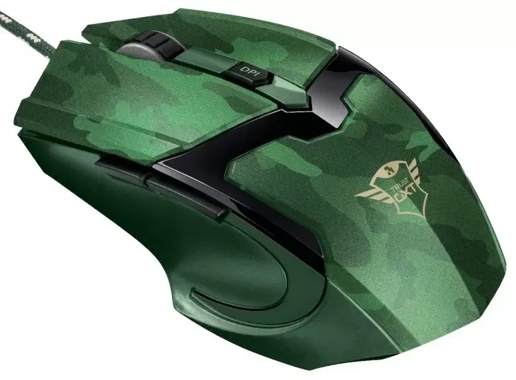 Mouse Trust Gaming GXT101D GAV, camuflaj