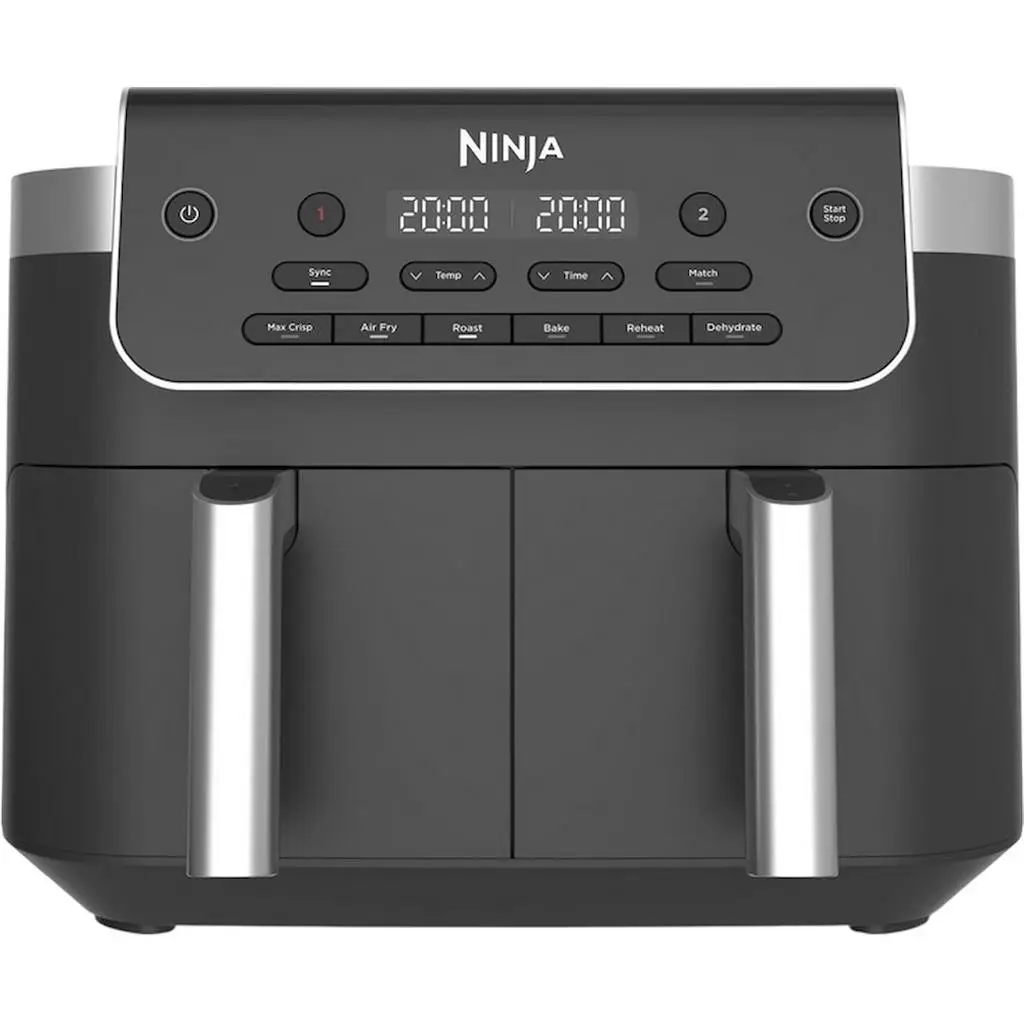 Aerogril Ninja DZ801EU, negru pe tehnoparc.md Aerogril Ninja DZ801EU, negru