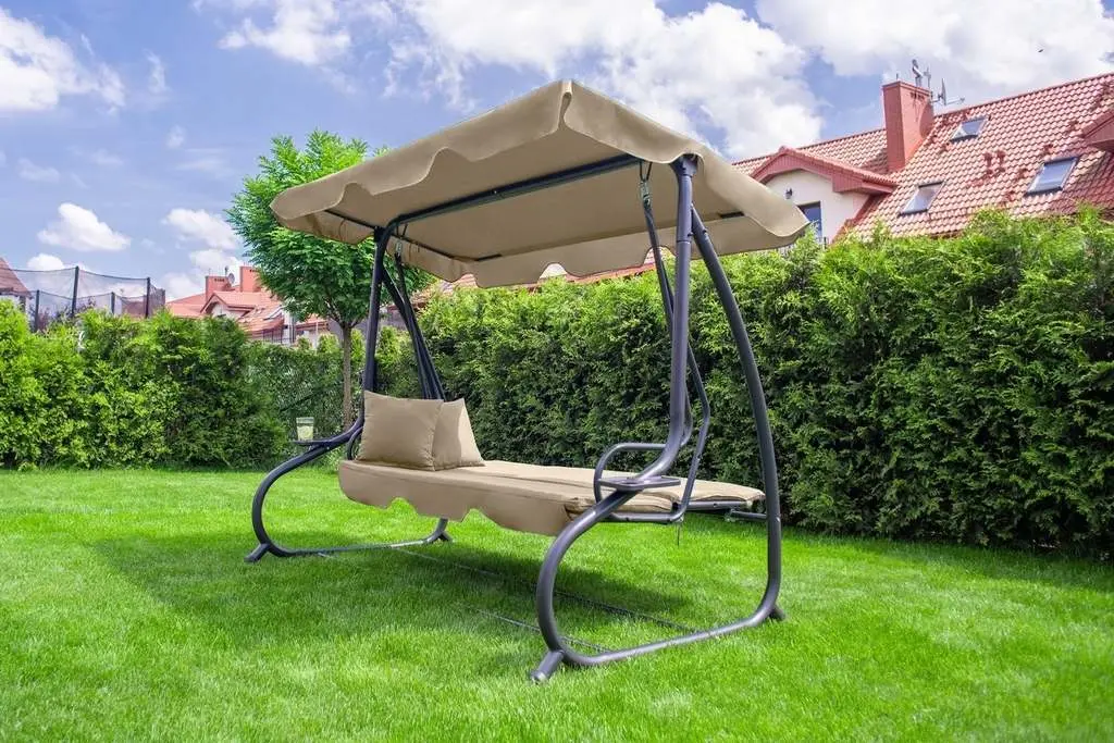 Садовые качели FunFit 1602, бежевый