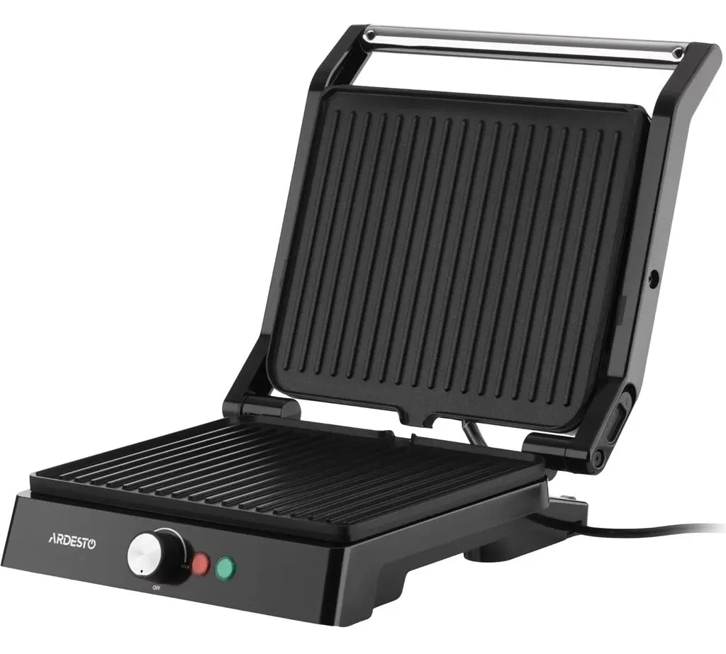 Grătar electric Ardesto GH-1800MB, inox/negru pe tehnoparc.md Grătar electric Ardesto GH-1800MB, inox/negru