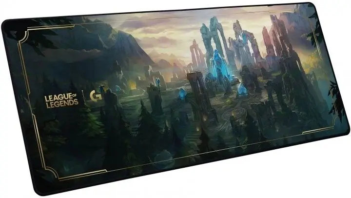 Mousepad Logitech G840 LOL, imagine/negru