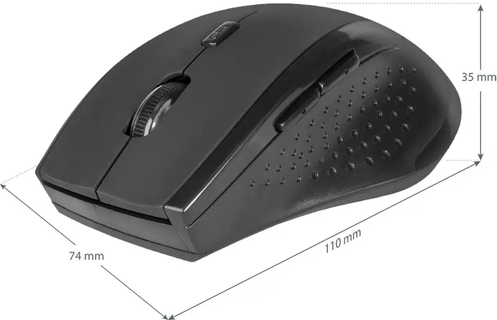 Mouse Defender MM-365, negru