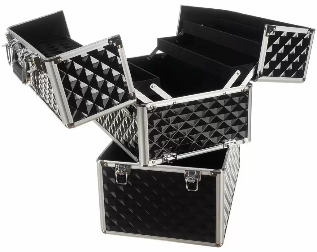 Organizator pentru produse cosmetice Soulima XL 22529, negru