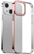 Чехол Baseus Glitter Phone Case For iPhone 13, розовый