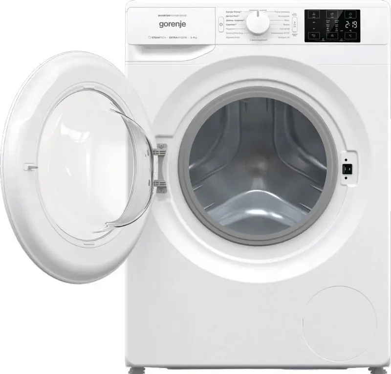 Maşină de spălat rufe Gorenje W1NEI72SBS, alb