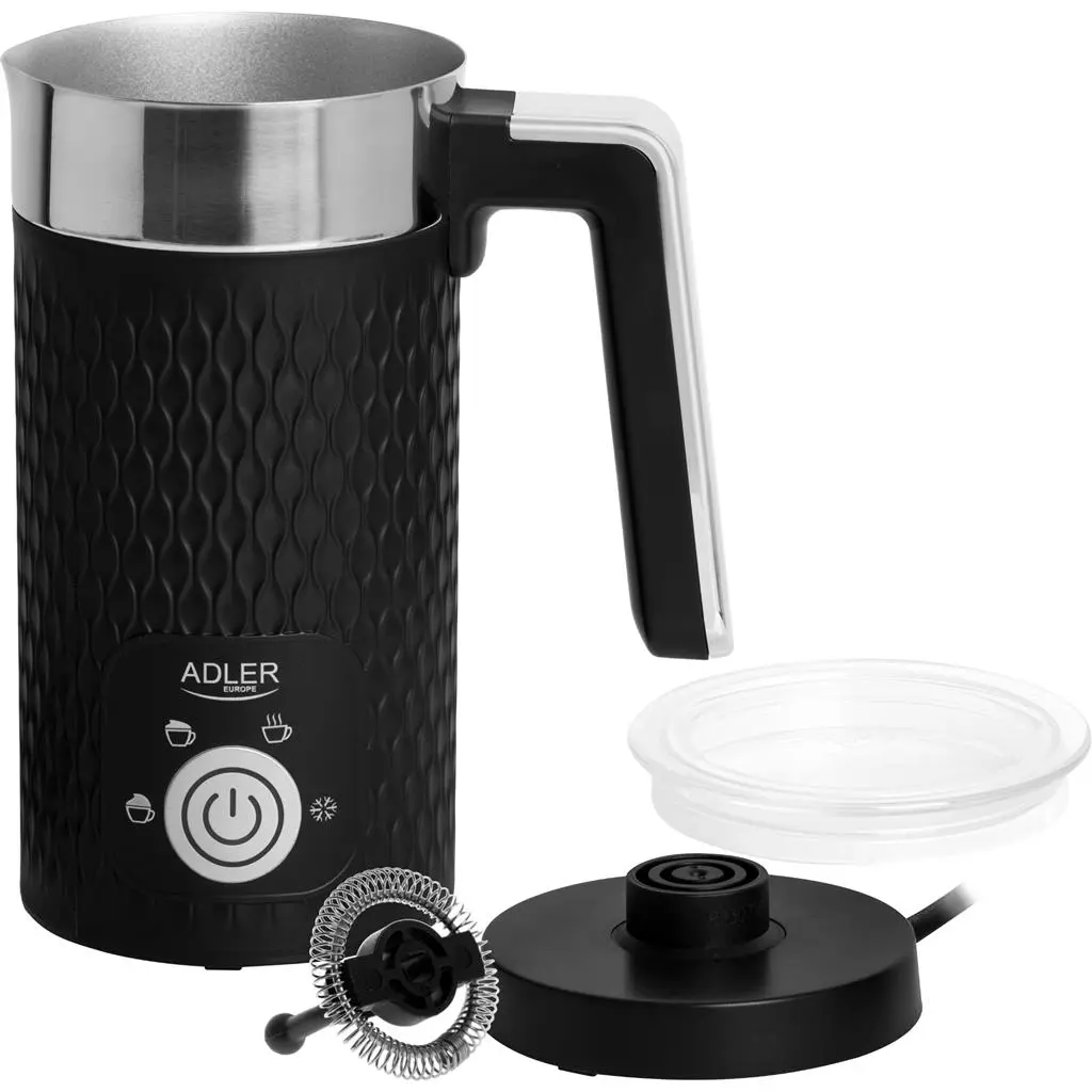 Aparat pentru spumare lapte Adler AD-4494, negru pe tehnoparc.md Aparat pentru spumare lapte Adler AD-4494, negru