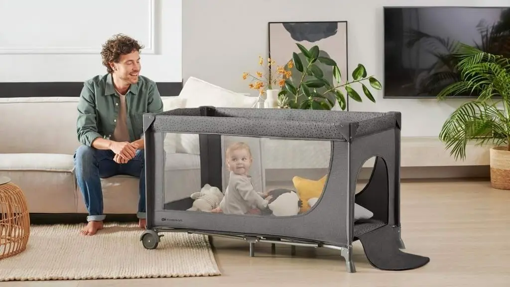 Pat pliabil KinderKraft Joy 2, bej