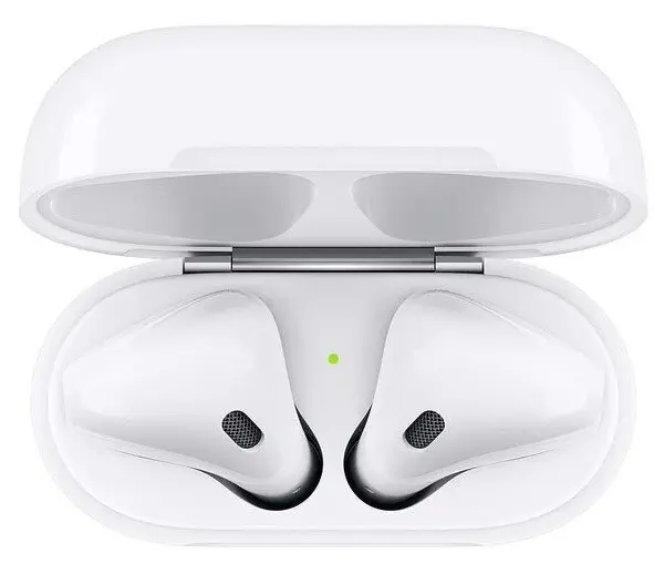 Căşti Apple AirPods 2 with Wireless Charging Case, alb
