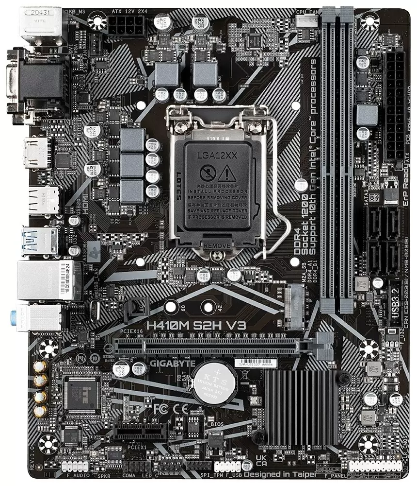 Placă de bază Gigabyte H410M S2H V3 1.0