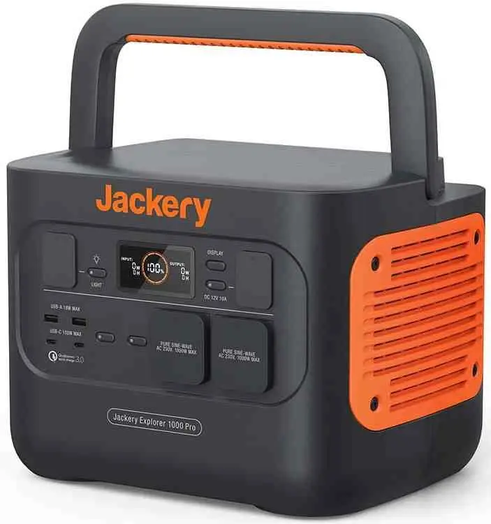 Stație de încărcare portabilă Jackery Explorer 1000 Pro, negru