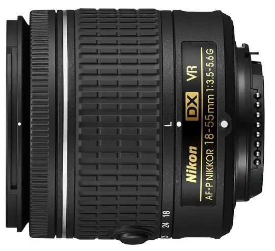 Объектив Nikon AF-P DX Nikkor 18-55mm f/3.5-5.6G VR, черный
