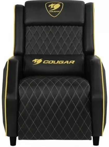 Scaun de birou Cougar Ranger Royal, negru/auriu