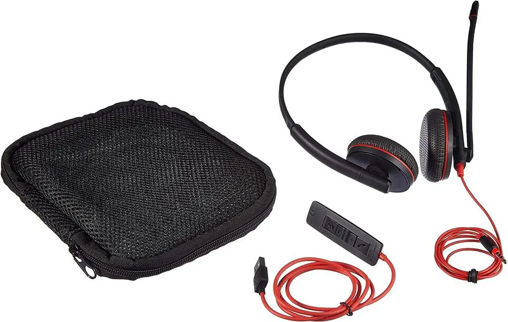 Наушники Poly Blackwire 3225 Stereo USB-A HS, черный