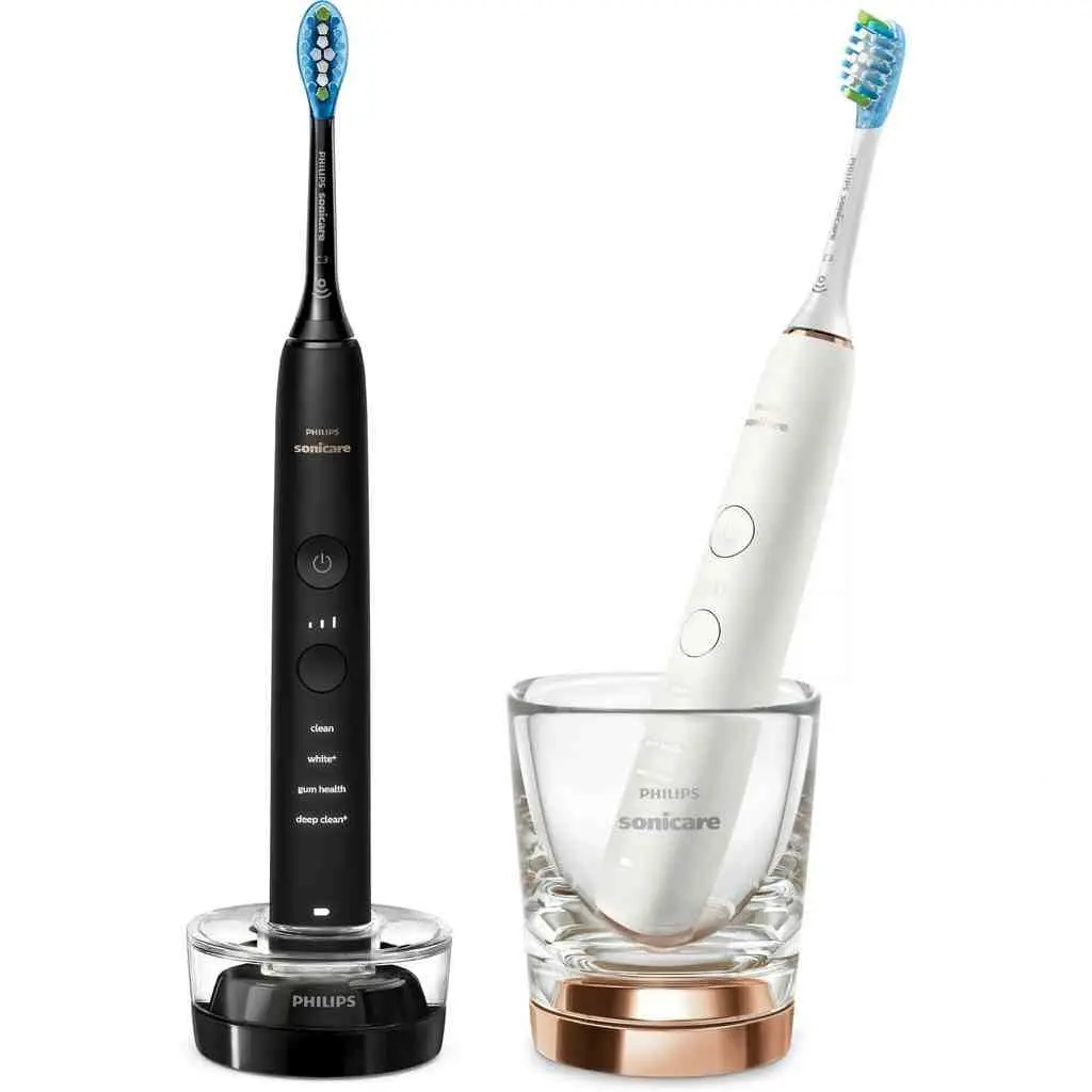 Электрическая зубная щетка Philips HX9914/69, белый/черный