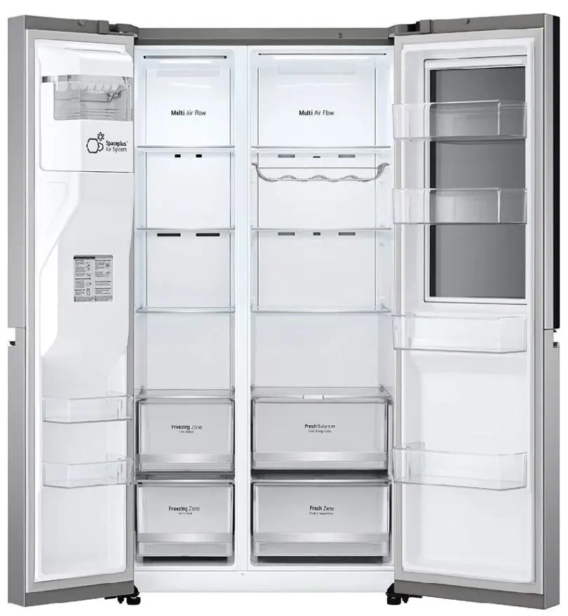 Frigider LG GSXV80PZLE, inox pe tehnoparc.md Frigider LG GSXV80PZLE, inox