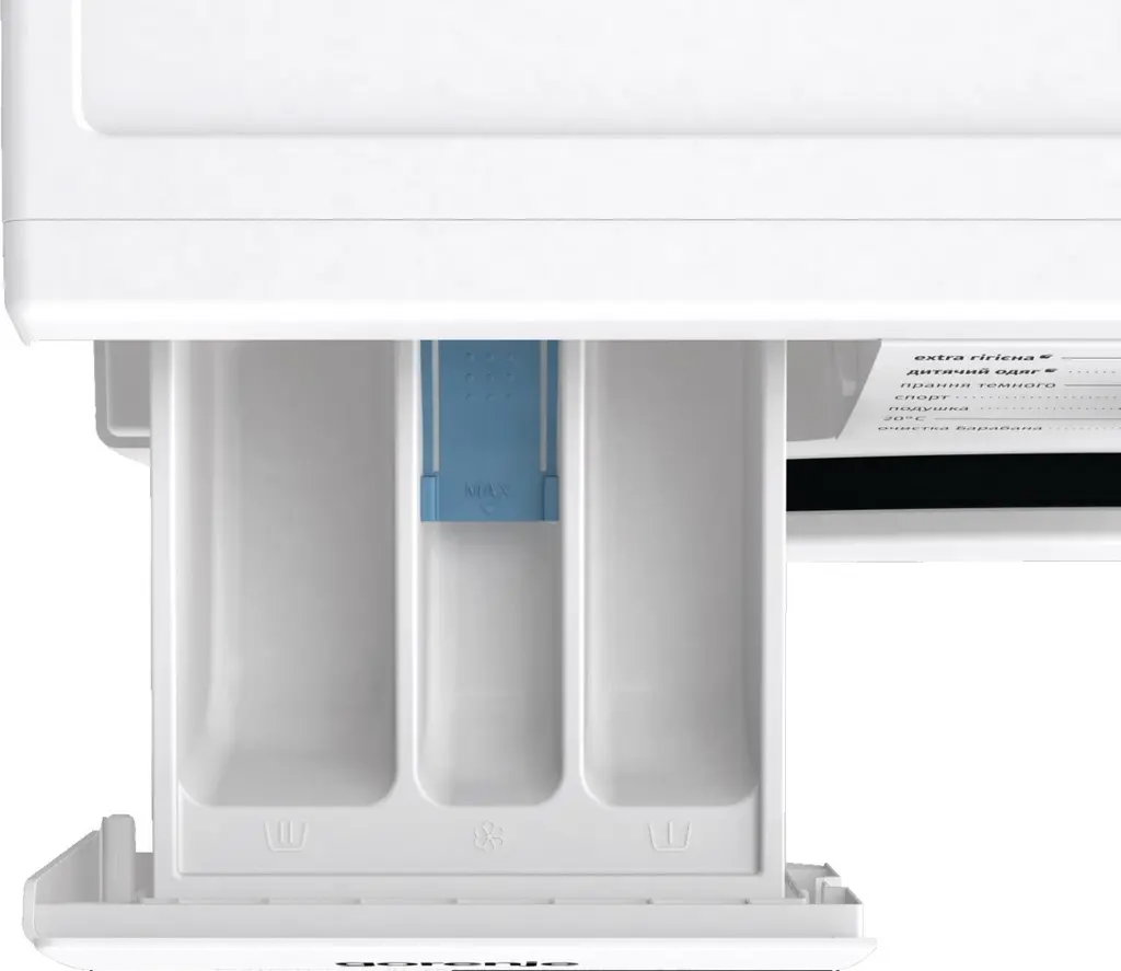 Maşină de spălat rufe Gorenje WNHPI 72 SCSIRV/UA, alb