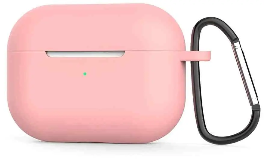 Husă pentru căști Helment Case Silicone Airpods Pro (AIRPODPRPK), roz pe tehnoparc.md Husă pentru căști Helment Case Silicone Airpods Pro (AIRPODPRPK), roz