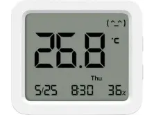 Stație meteo Xiaomi Smart Temperature and Humidity Monitor 3, alb