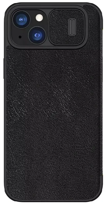 Husă de protecție Nillkin Apple iPhone 15 Plus Qin Pro, negru