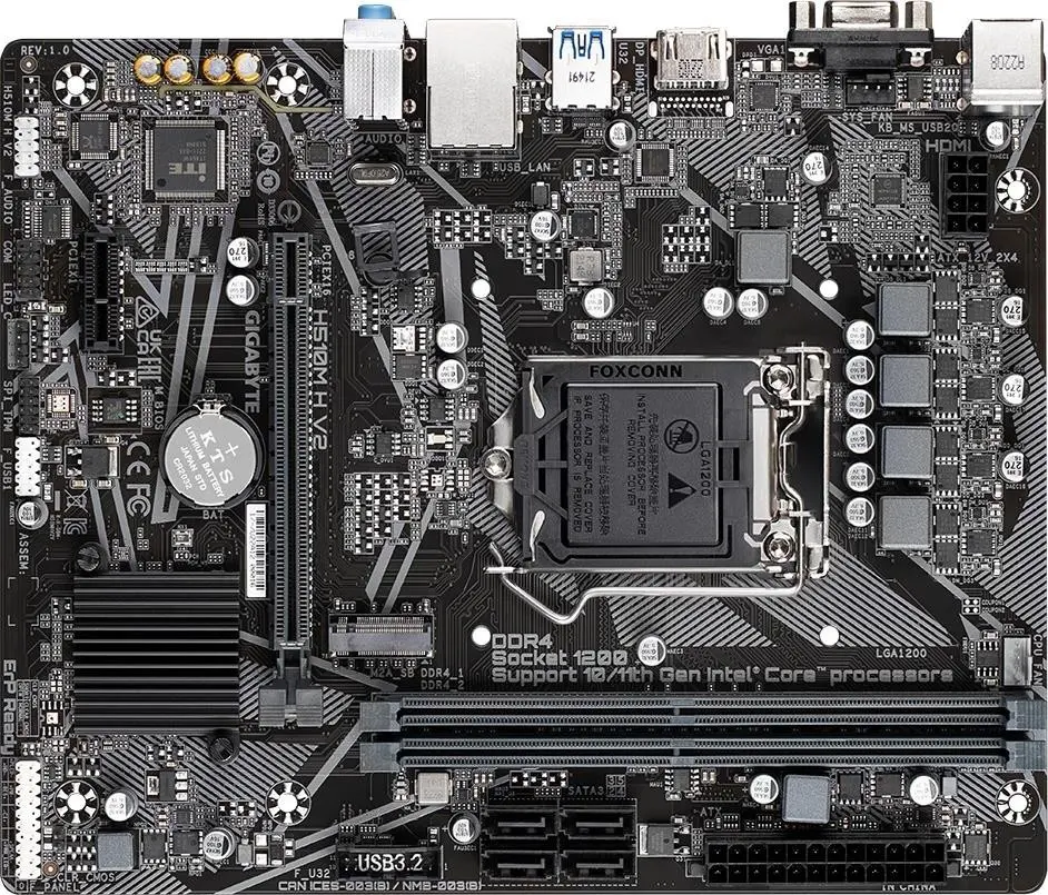 Placă de bază Gigabyte H510M H V2
