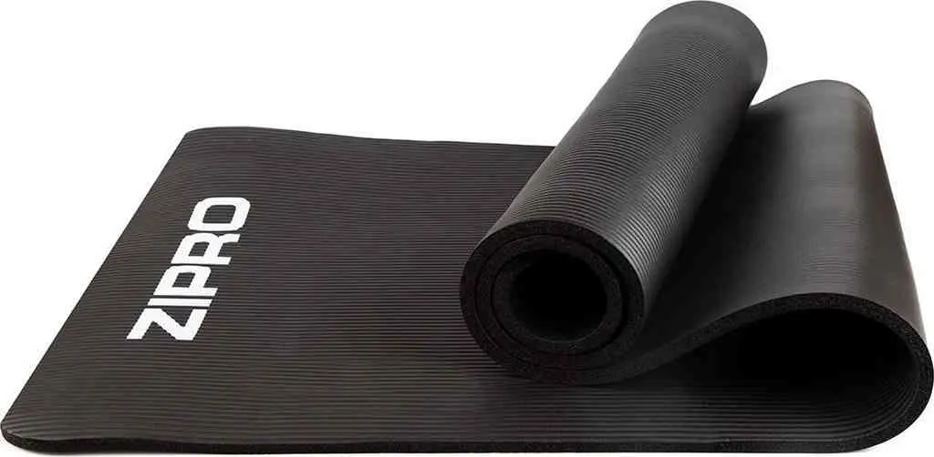 Covoraș fitness Zipro Training mat 10mm, negru