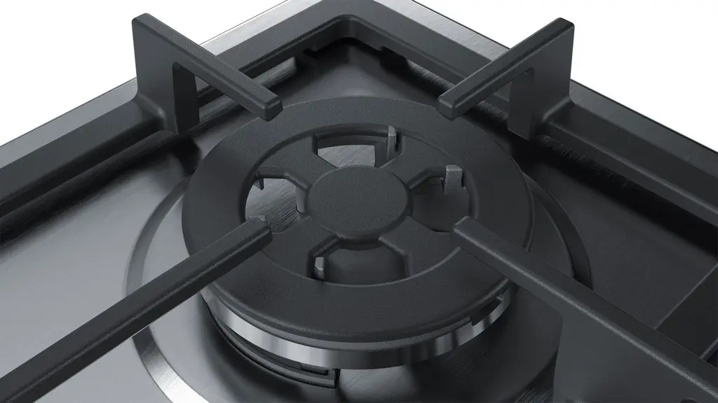 Газовая панель Bosch PGH6B5B90, нержавеющая сталь