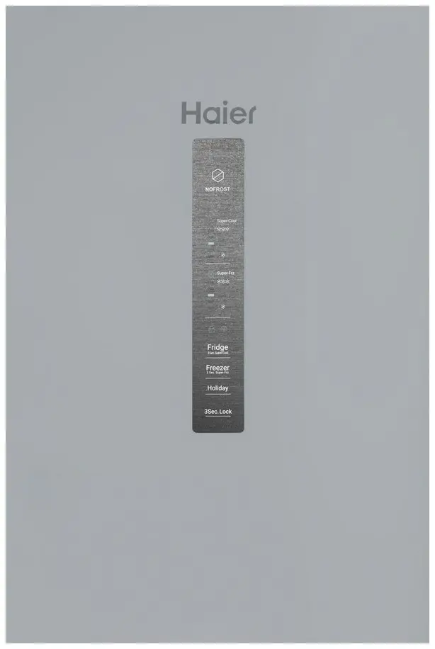 Frigider Haier CEF535ASD, argintiu