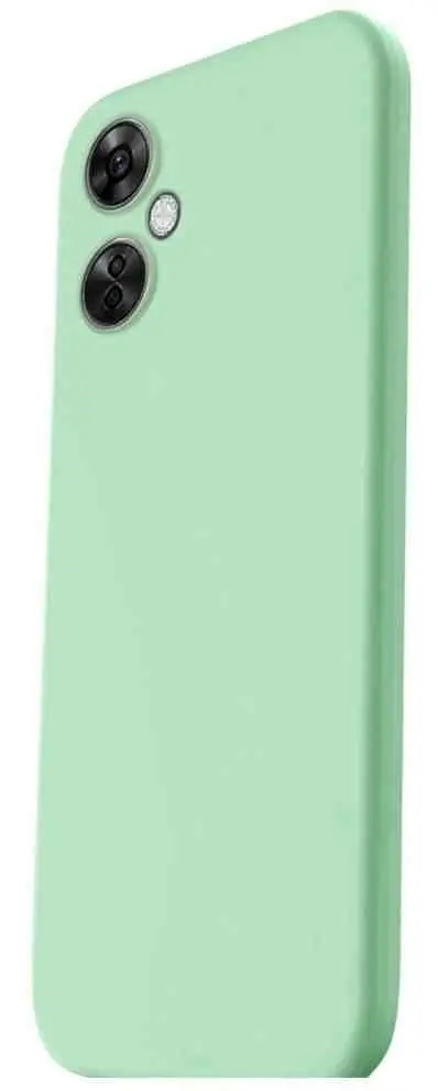 Husă de protecție Helmet Case Liquid Silicone OnePlus CE3 Lite (HMTCLSOPCE3LGN), verde