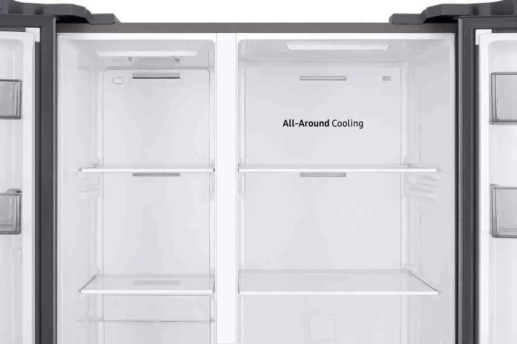 Холодильник Samsung RS57DG400EM9EO, нержавеющая сталь
