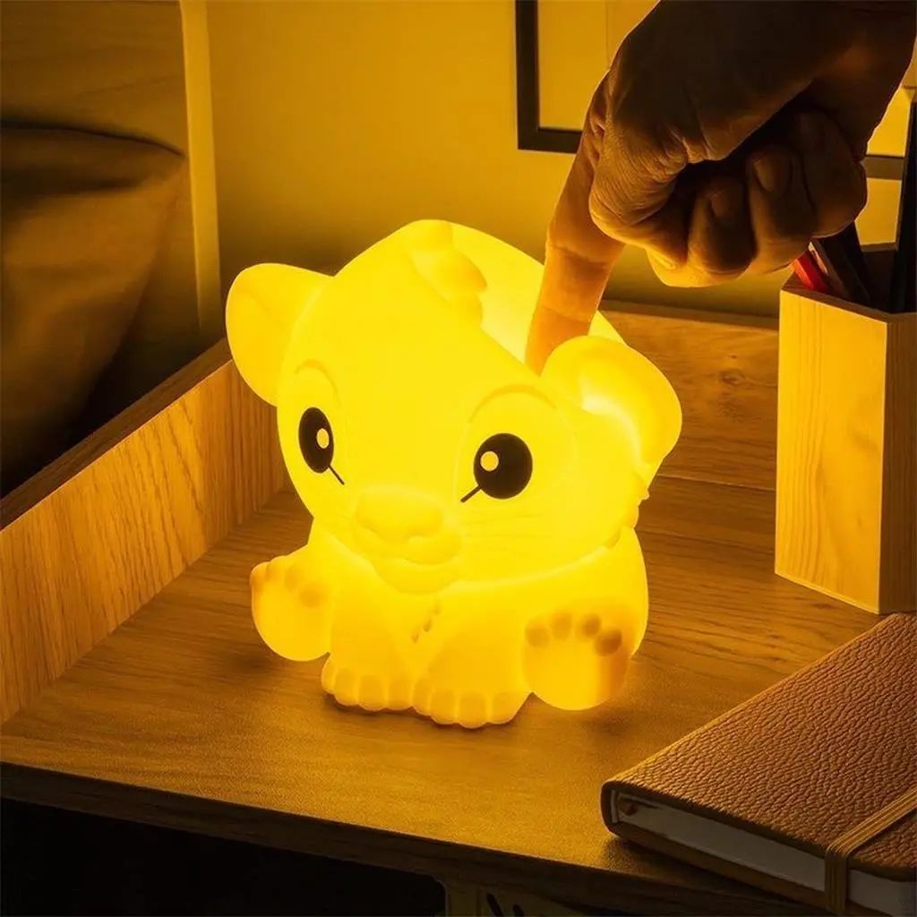 Ночной светильник Paladone Simba SquishyGlo PP14463LK, желтый