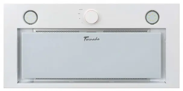 Hotă Tornado Modul Glass 750 (60) LED, alb