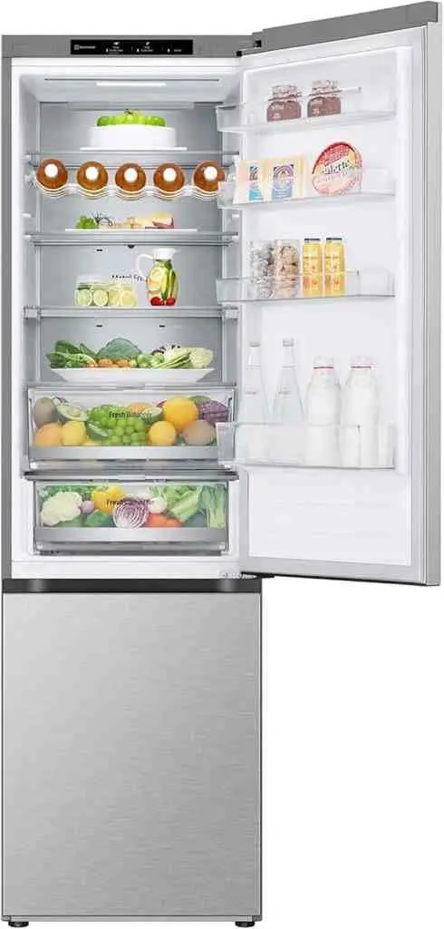 Холодильник LG GBV7280AMB, серебристый
