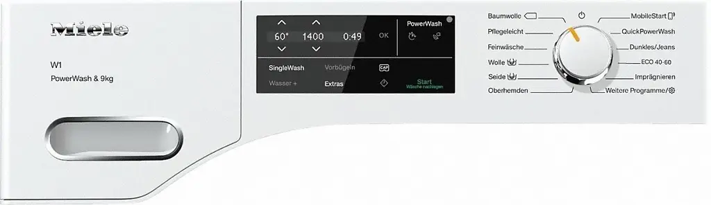 Maşină de spălat rufe Miele WWG360WPS, alb