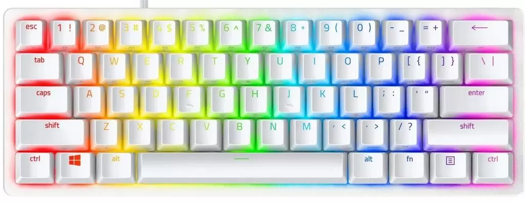 Tastatură Razer Huntsman Mini, alb