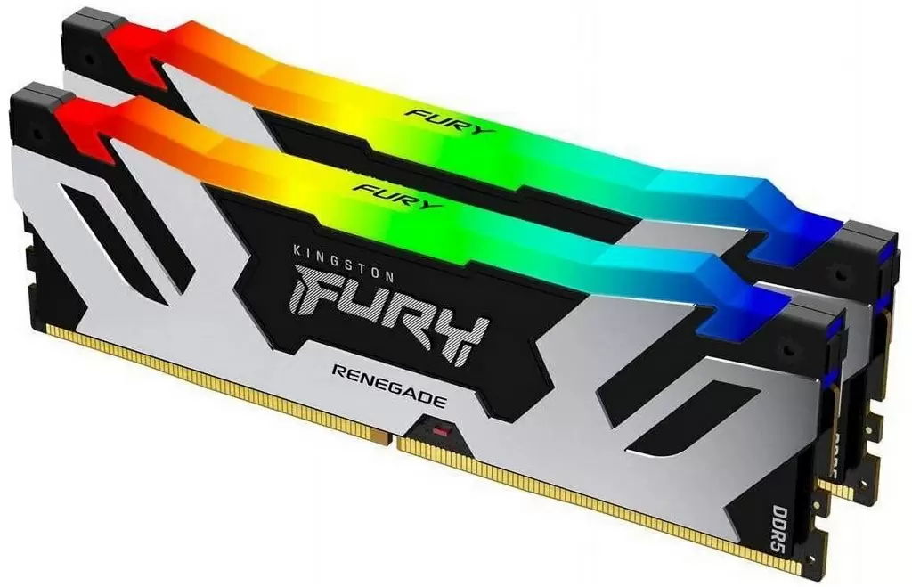 Memorie Kingston Fury Renegade RGB 32GB (2x16GB) DDR5-6000MHz, CL32-38, 1.35V